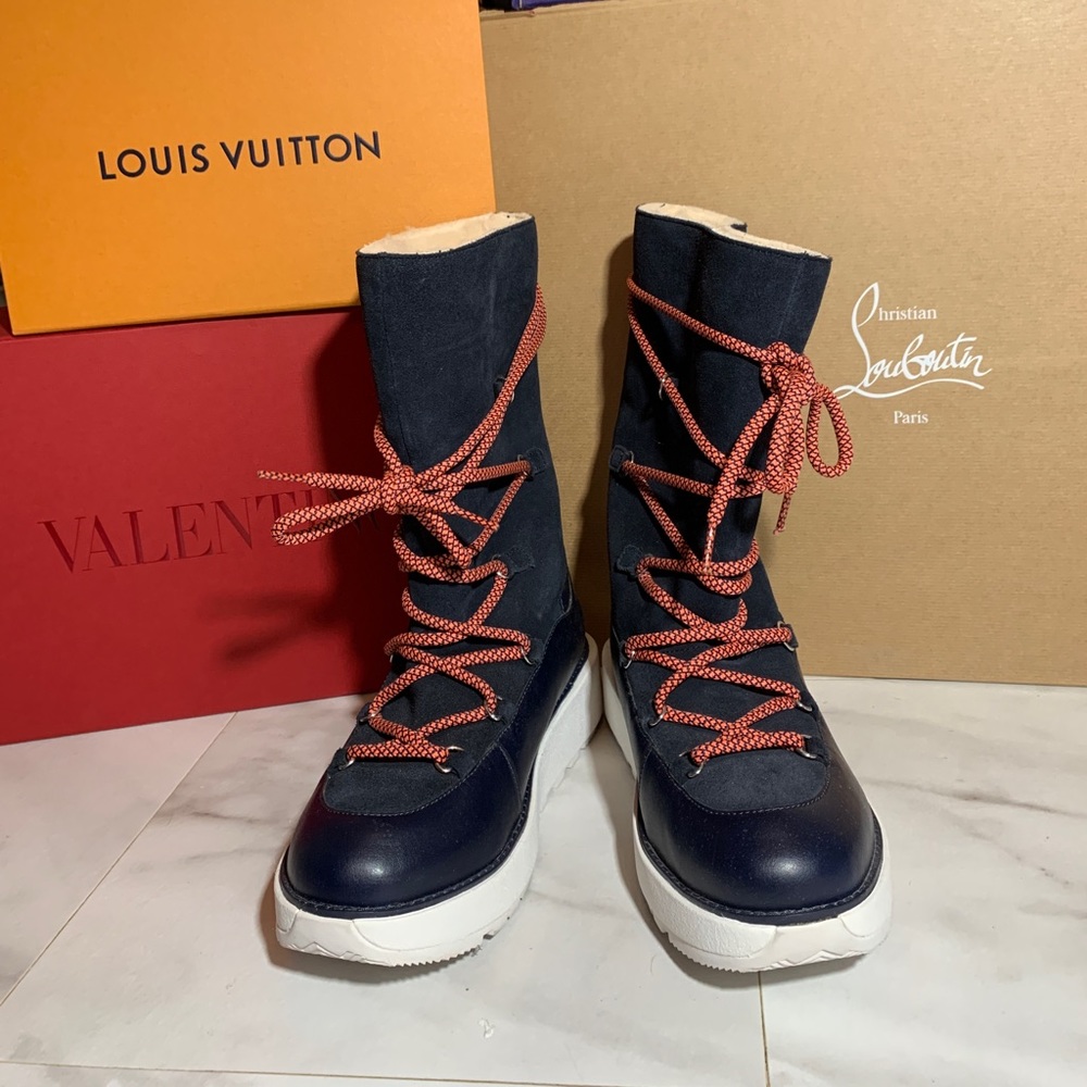 FITFLOP SNOW BOOTS US 8 39 DARK NAVY